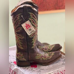 Tanner Mark Women’s Country Western Cowboy Boots Sz. 9.5 NIB